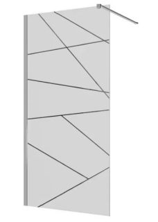 Душевая перегородка Cerutti SPA PICK T90 90см хром